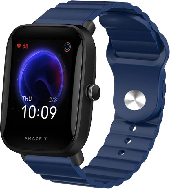 Ремешок Wave для Amazfit Bip U Pro Dark Blue (23429-5D)