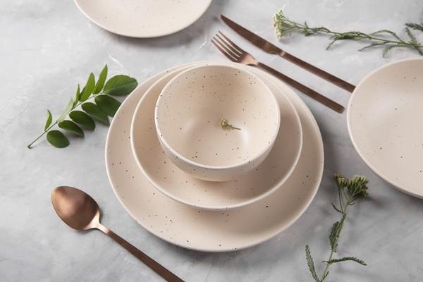 Тарелка десертная Limited Edition Sandy Cream 19 см (ZH-7013-2) - фото 3 Тарелка десертная Limited Edition Sandy Cream 19 см (ZH-7013-2) - фото 3