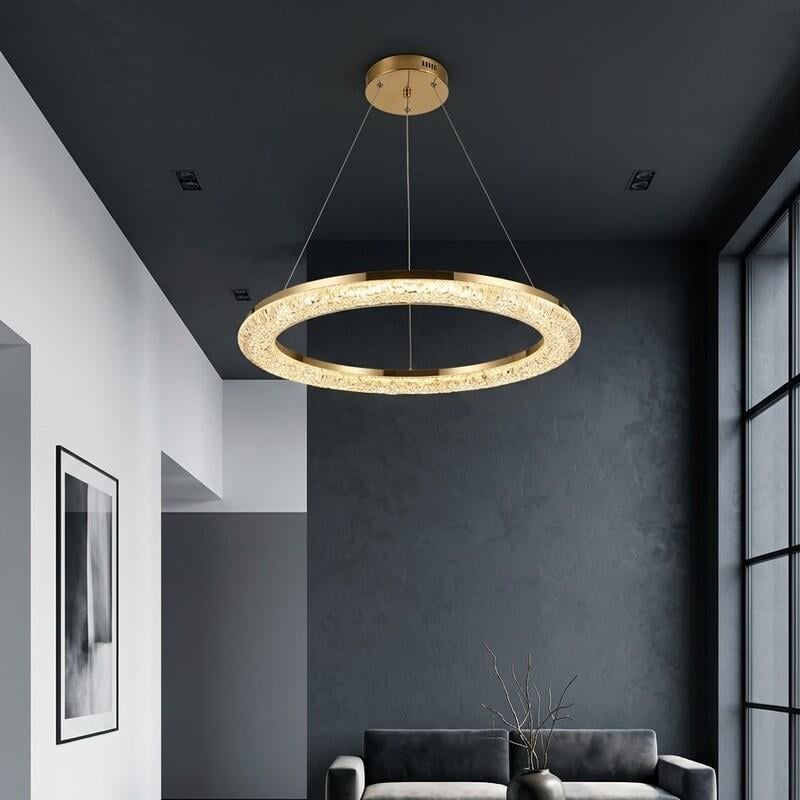 Люстра подвесная Zilini LED XL8046/600 Золотистый (34951411)
