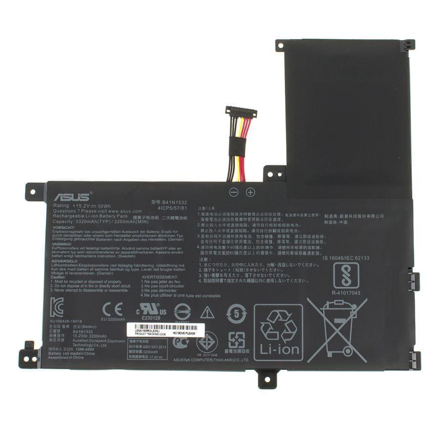 Аккумулятор для ноутбука Asus Q504UAK 3200 mAh 15,2V (135723)