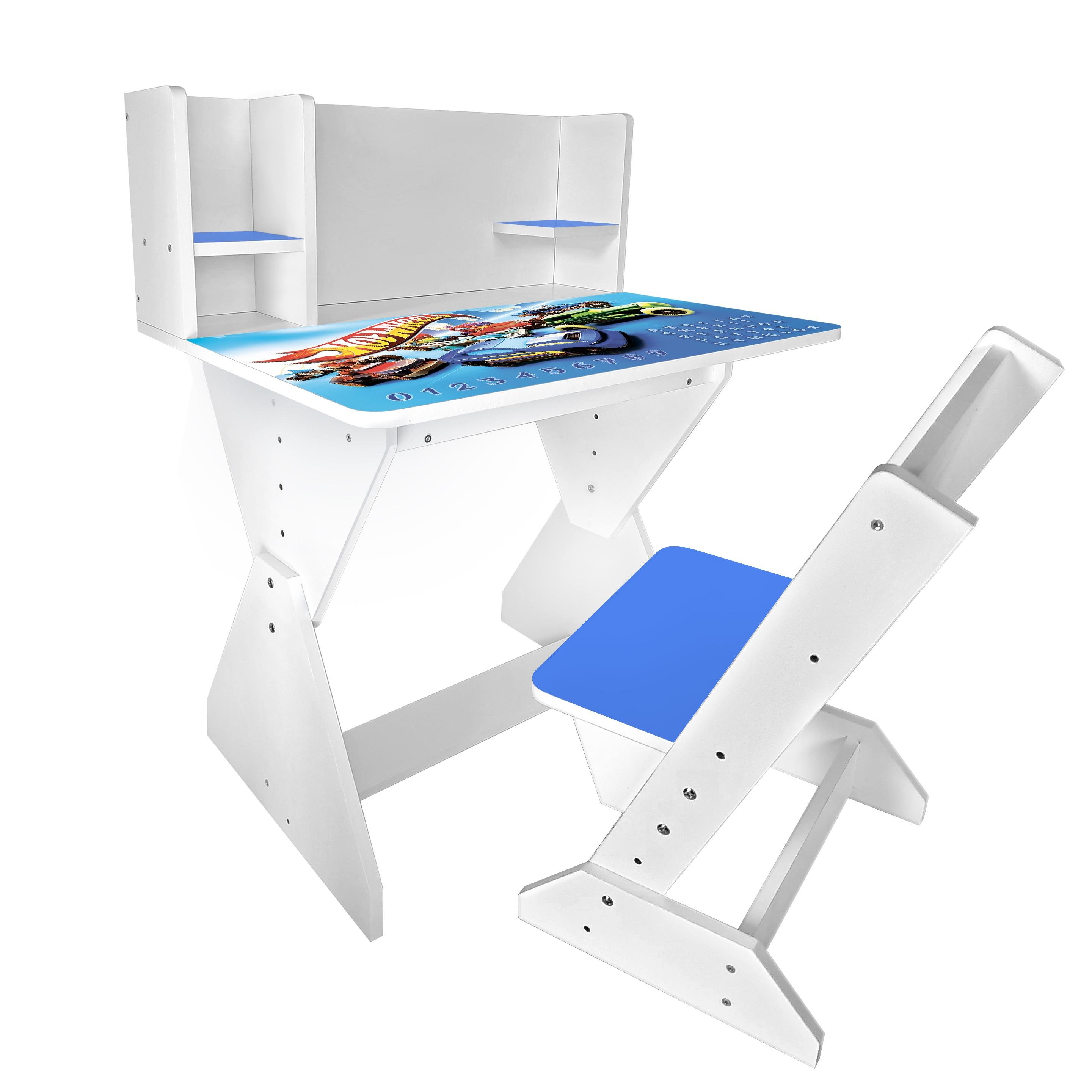 Парта со стульчиком Hot Wheels П03 с увеличенной столешницей (251118) - фото 1 Парта со стульчиком Hot Wheels П03 с увеличенной столешницей (251118) - фото 1