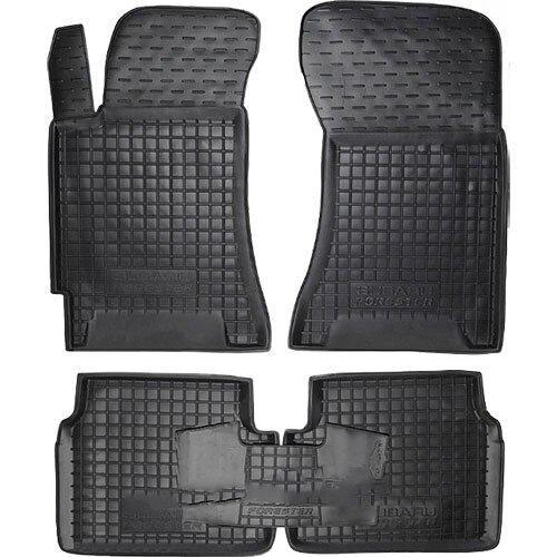 Коврики в салон AVTO-Gumm Subaru Forester II 02-08 Черный (11299)
