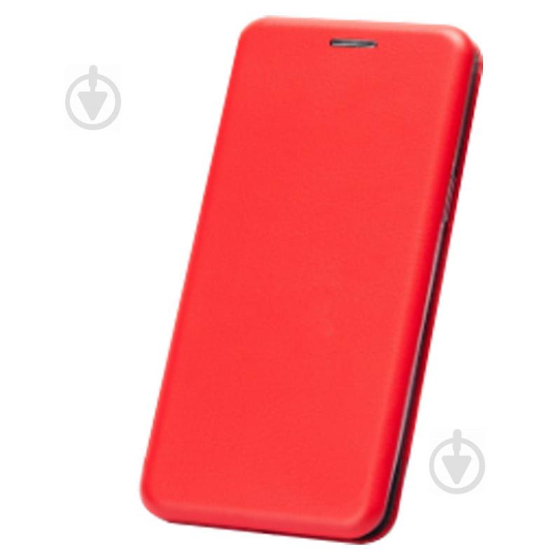 Кожаный чехол-книжка Epik Classy для Samsung Galaxy A10 (A105F) Красный (707155)