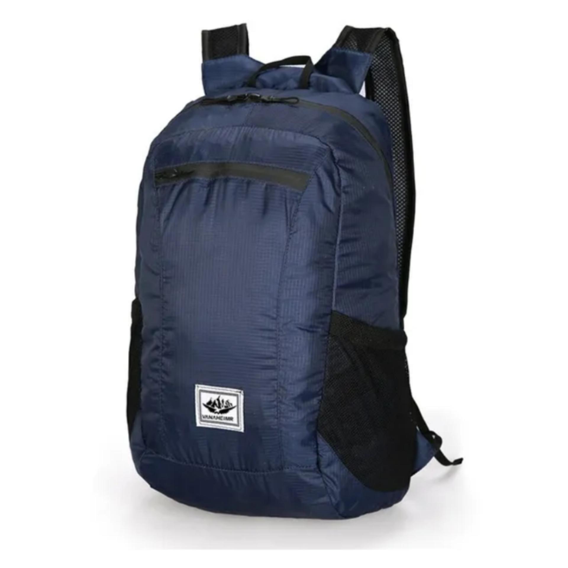 Рюкзак компактный складной водонепроницаемый Синий (370245)