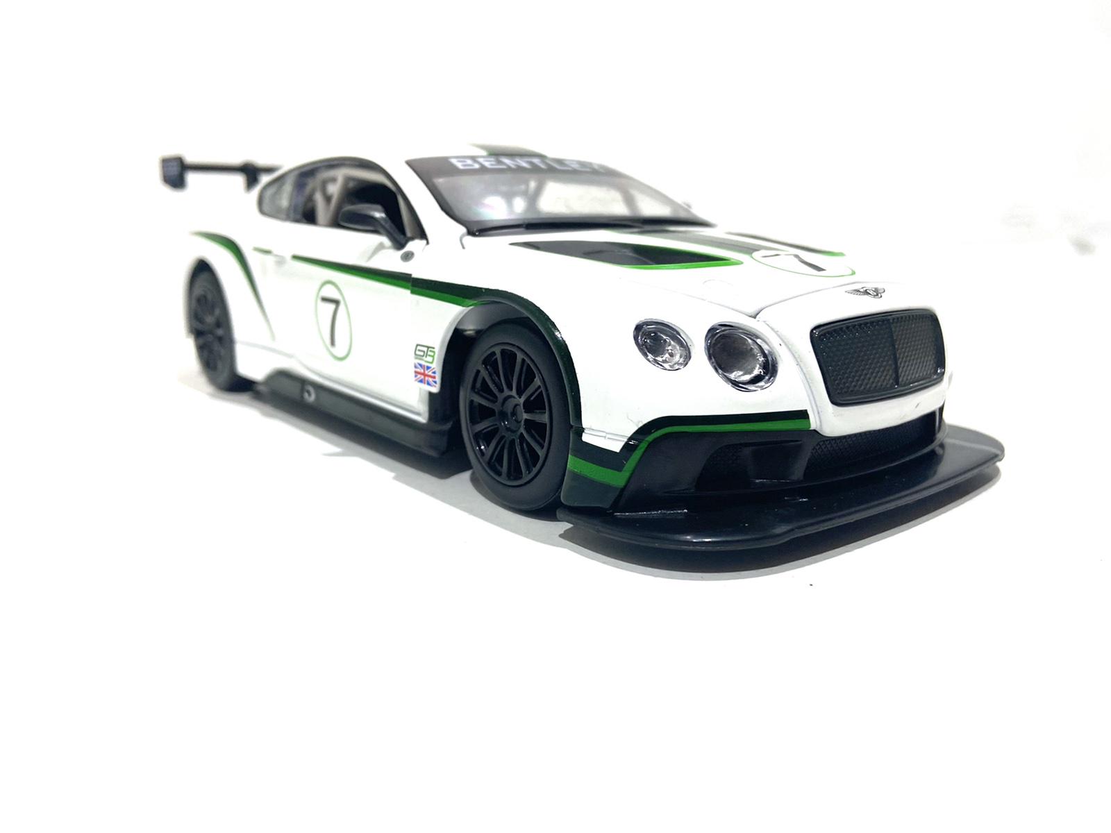 Машинка Автопром Bentley Continental GT3 1:24 Белый (68266A) - фото 5 Машинка Автопром Bentley Continental GT3 1:24 Белый (68266A) - фото 5