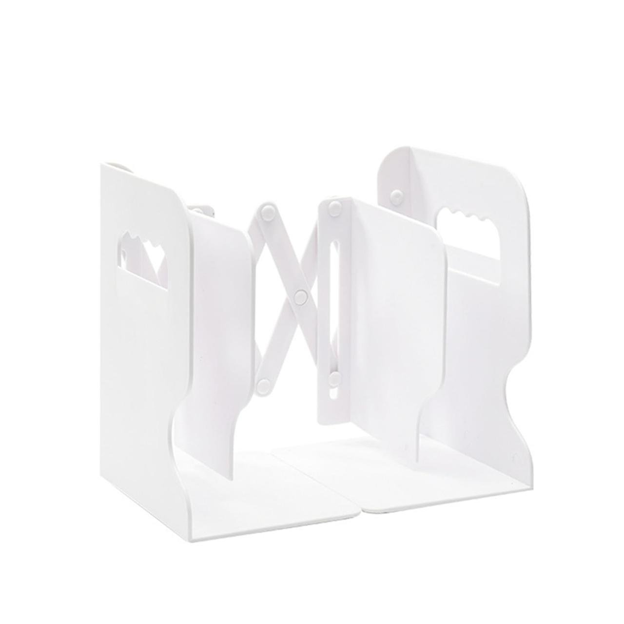 Органайзер для книг BookHolder раздвижной на 3 отделения Белый (706)