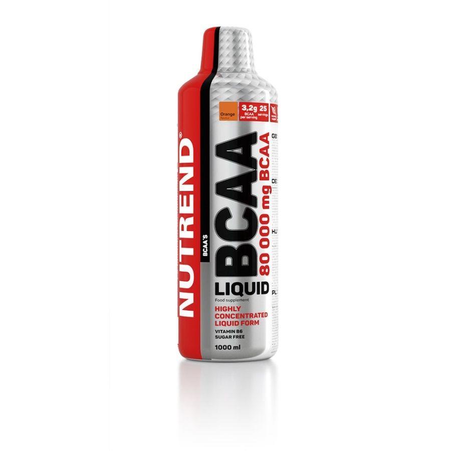 Амінокислота BCAA для спорту Nutrend BCAA Liquid 1000 мл 25 порцій Orange