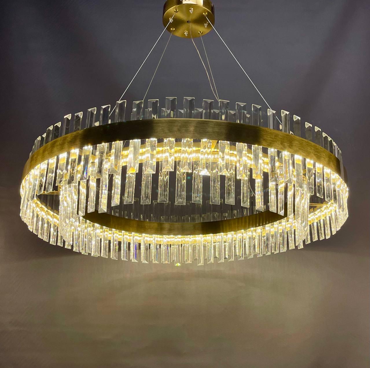 Люстра светодиодная Zilini ER2095/800 Латунь (29885955) - фото 3 Люстра светодиодная Zilini ER2095/800 Латунь (29885955) - фото 3