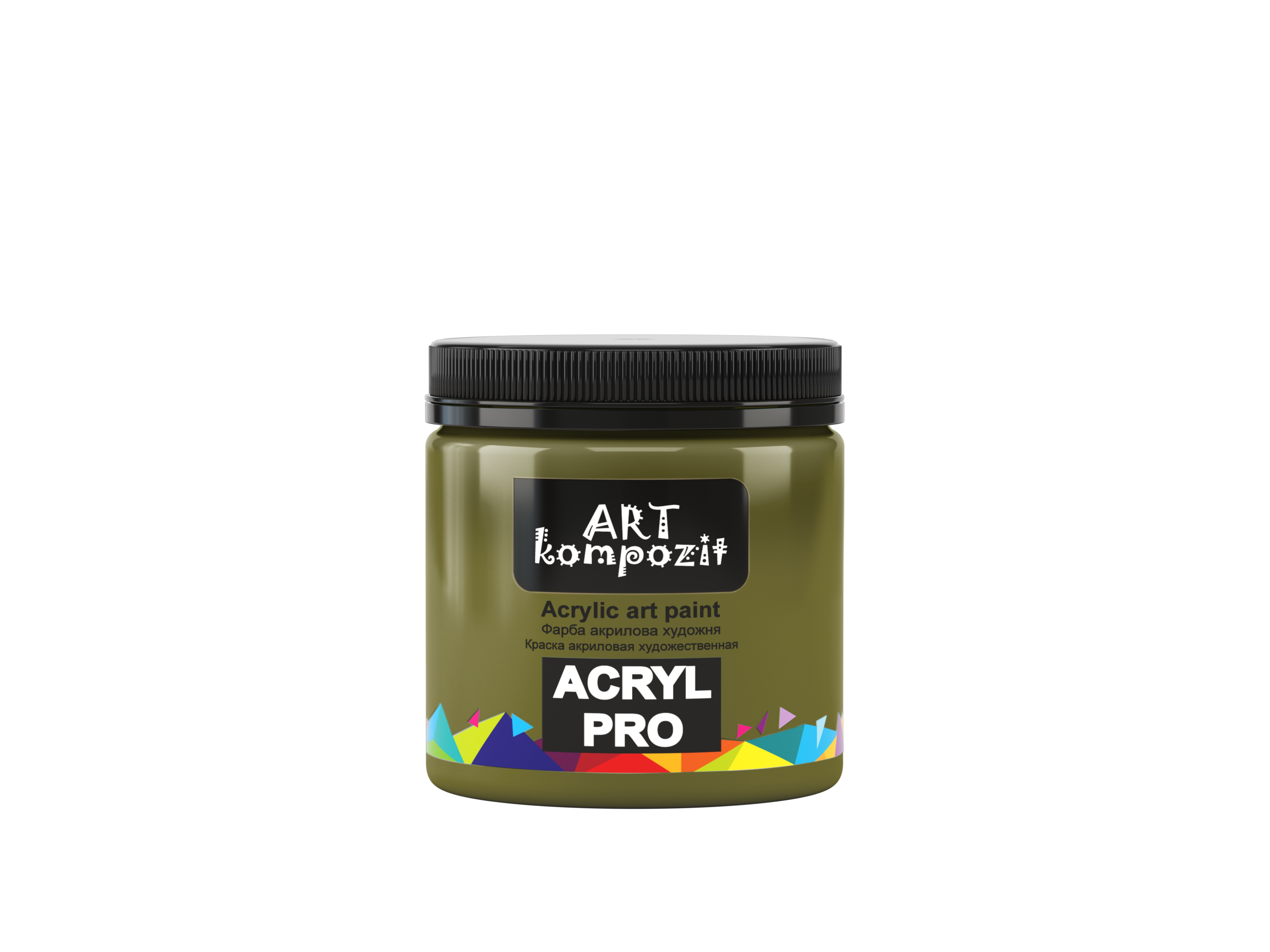 Краска художественная ART Kompozit Acryl PRO 331 0,43 мл Оливковый
