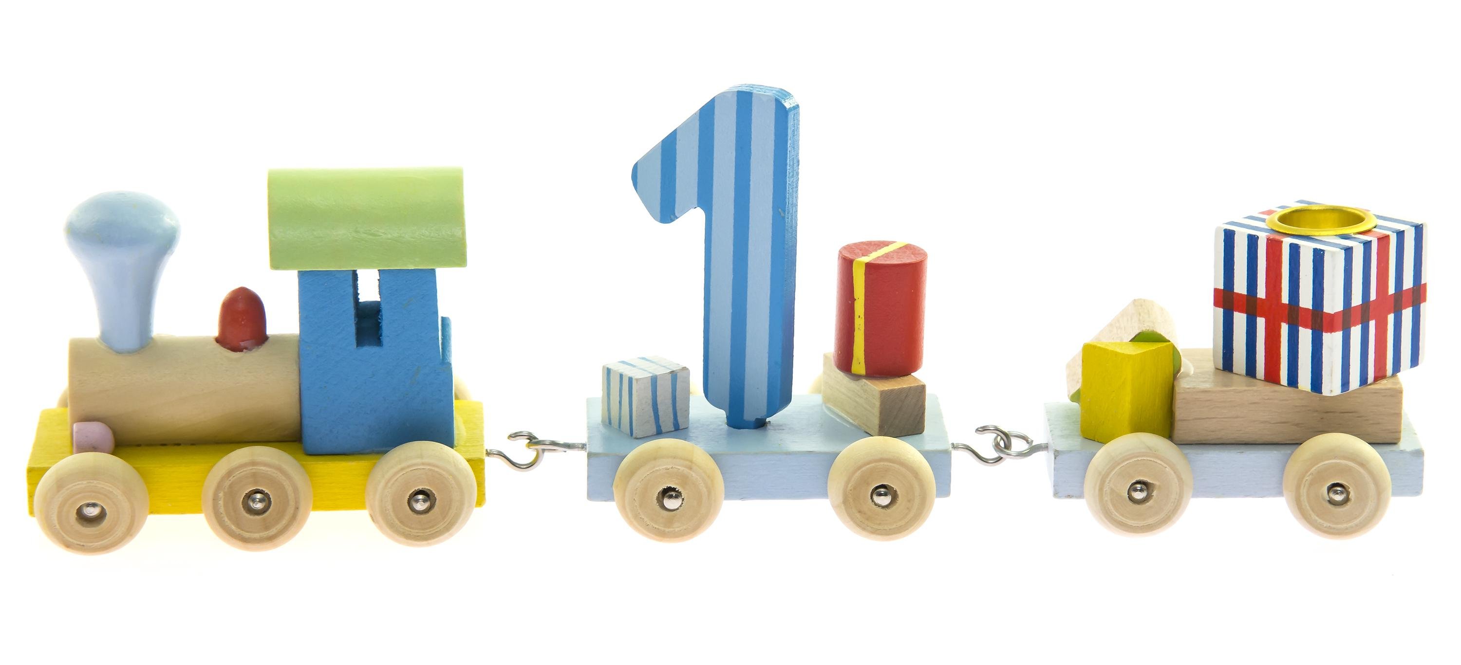 Підставка для свічок Goki Подарунковий експрес з цифрами (GK106)