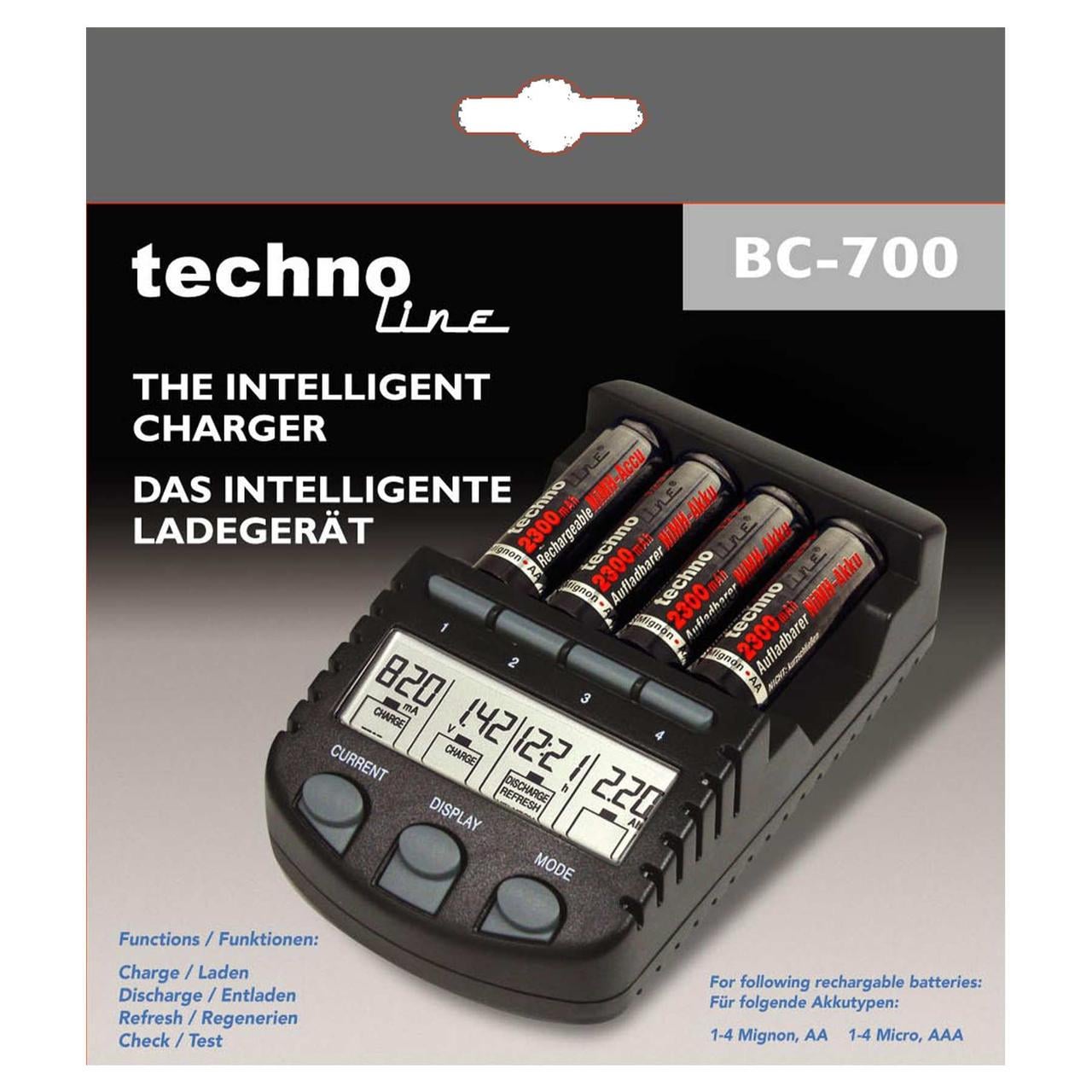 Зарядний пристрій Technoline BC700 (BC700) - фото 3