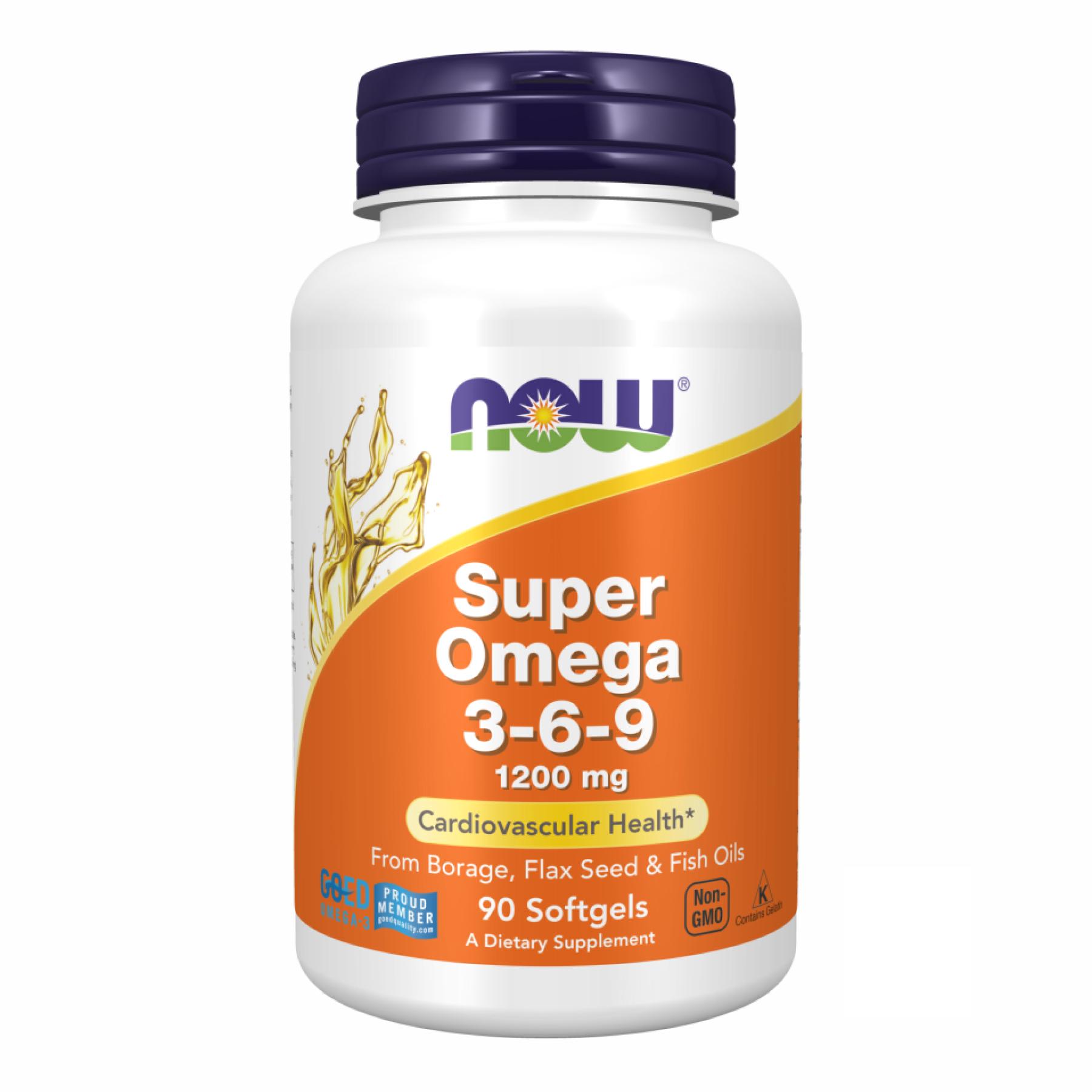 Добавка Super Omega 3-6-9 1200 mg 90 sgels (2022-10-0068)