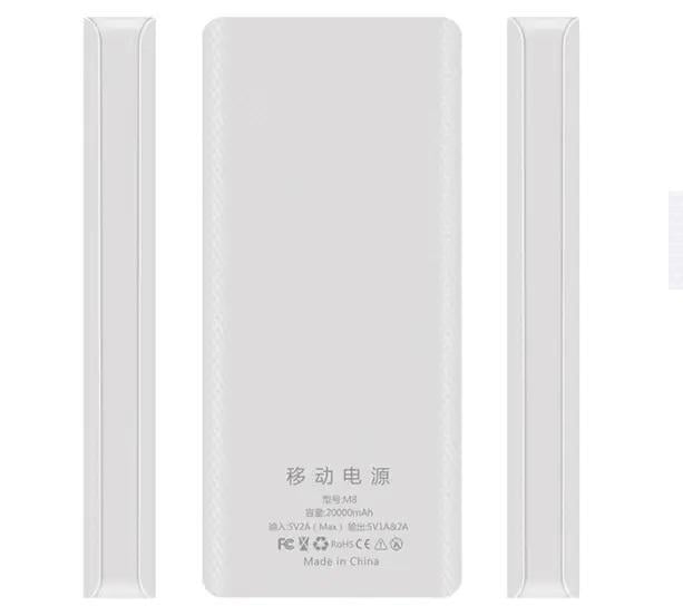 Корпус Power Bank 8x18650 Белый - фото 2