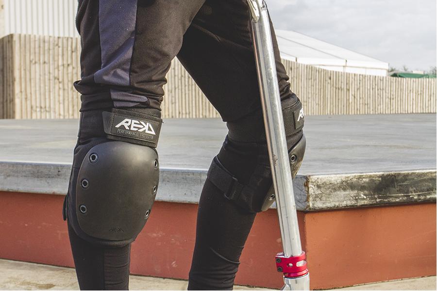 Защита колена REKD Ramp Knee Pads L Черный - фото 4