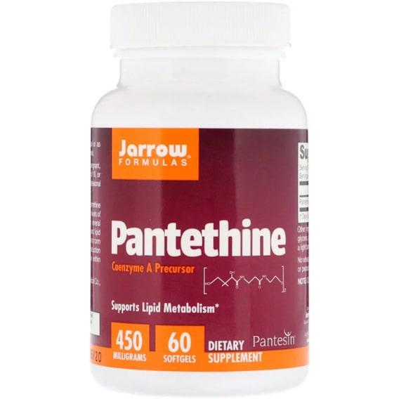 Пантотеновая кислота Jarrow Formulas Pantethine 450 мг 60 Softgels (JRW-18006)