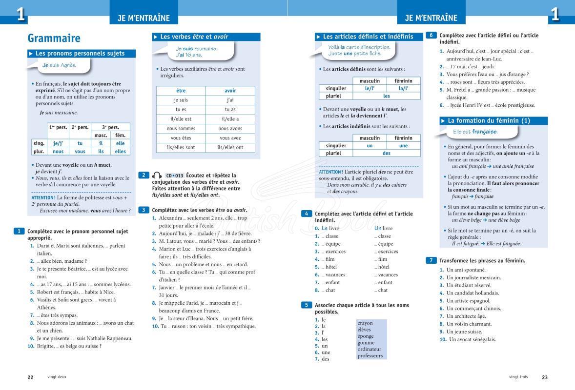 ᐉ Учебник и рабочая тетрадь Génération A1 Livre plus Cahier avec CD ...