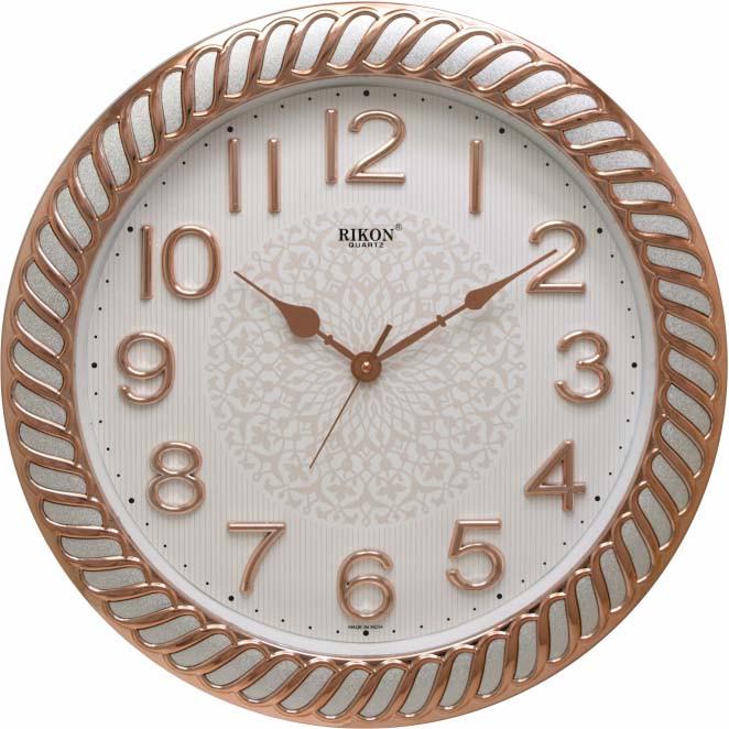 Часы настенные Rikon 38 см Rose Gold (2491516637)