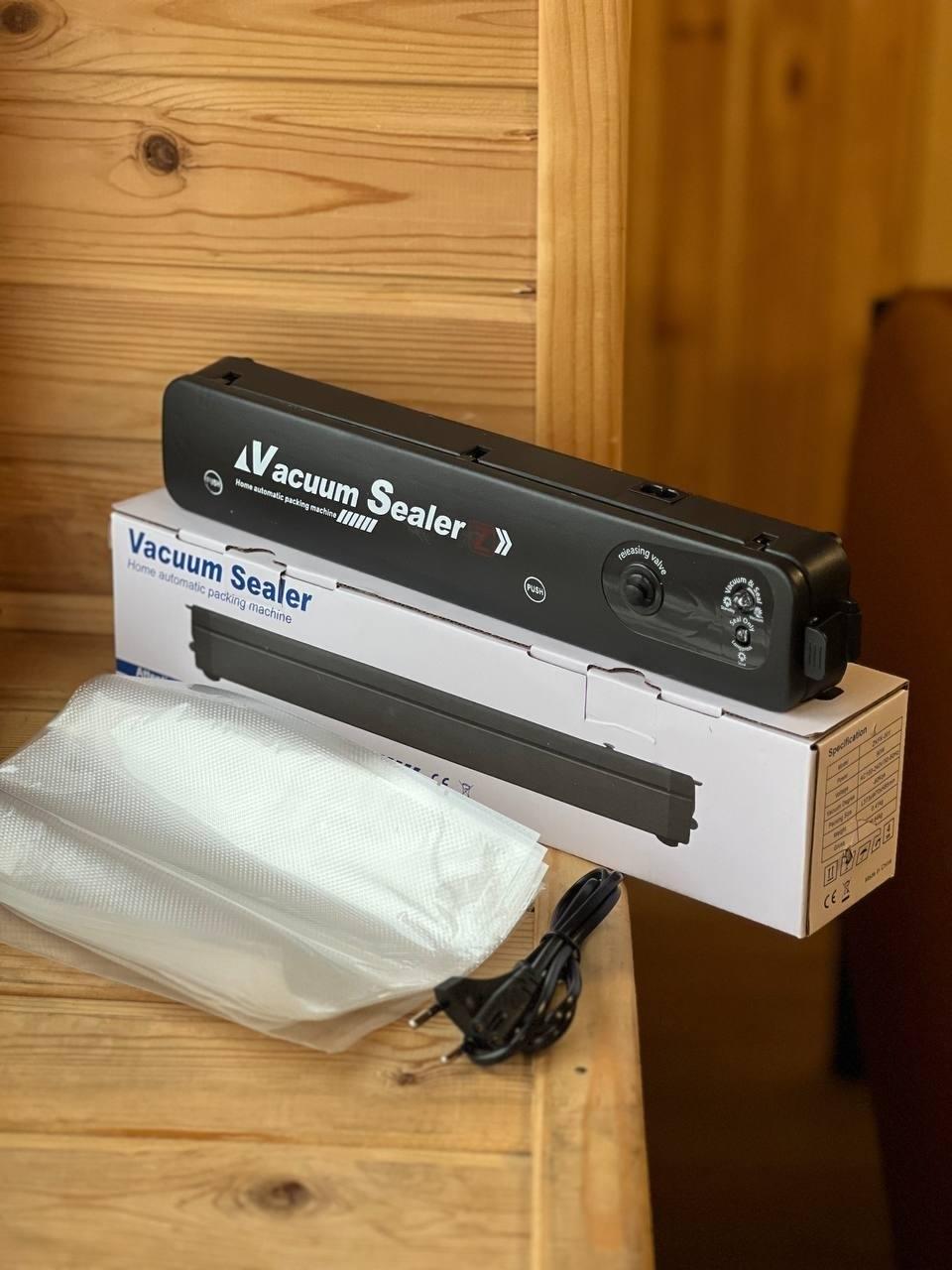 Вакууматор Vacuum Sealer 220V Черный (35499991)