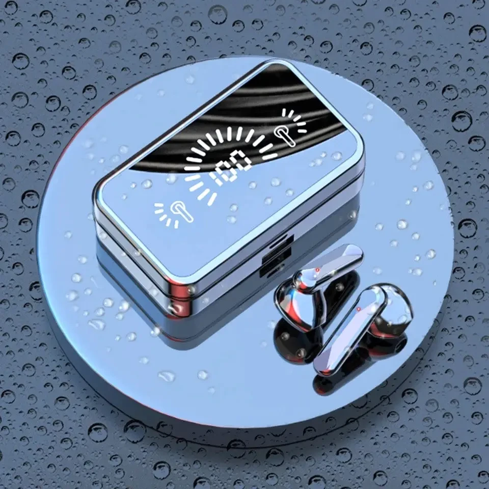 Наушники беспроводные TWS с цифровым зеркальным дисплеем (S20) - фото 5 Наушники беспроводные TWS с цифровым зеркальным дисплеем (S20) - фото 5