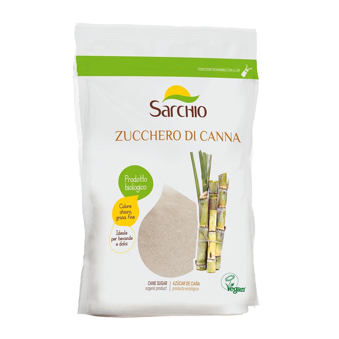 Цукор тростинний Sarchio 500 г