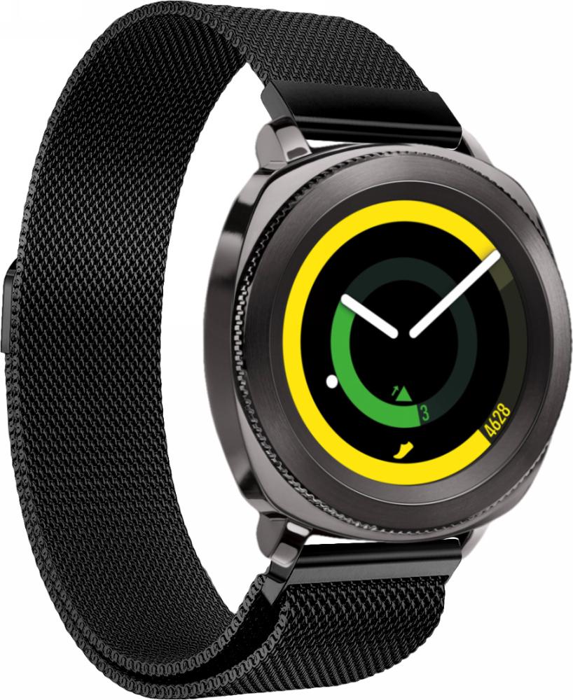 Ремешок Миланская петля Milano для Samsung Gear Sport Black (13348-2B)