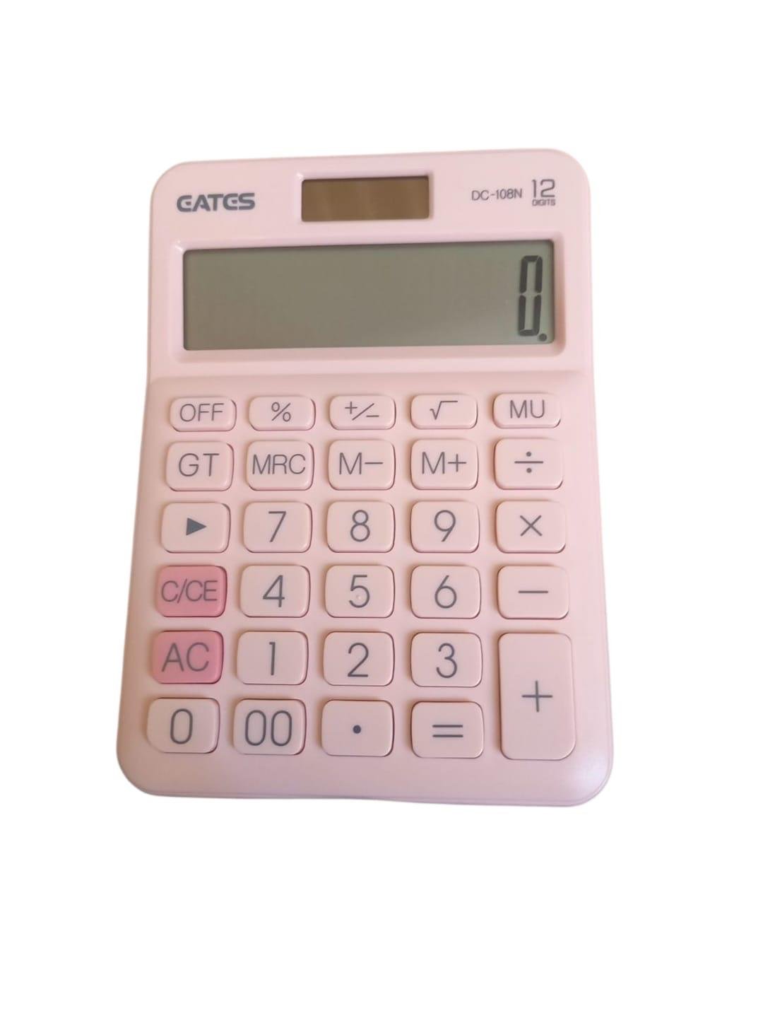 Калькулятор Eates DC-108N Розовый (27455293)