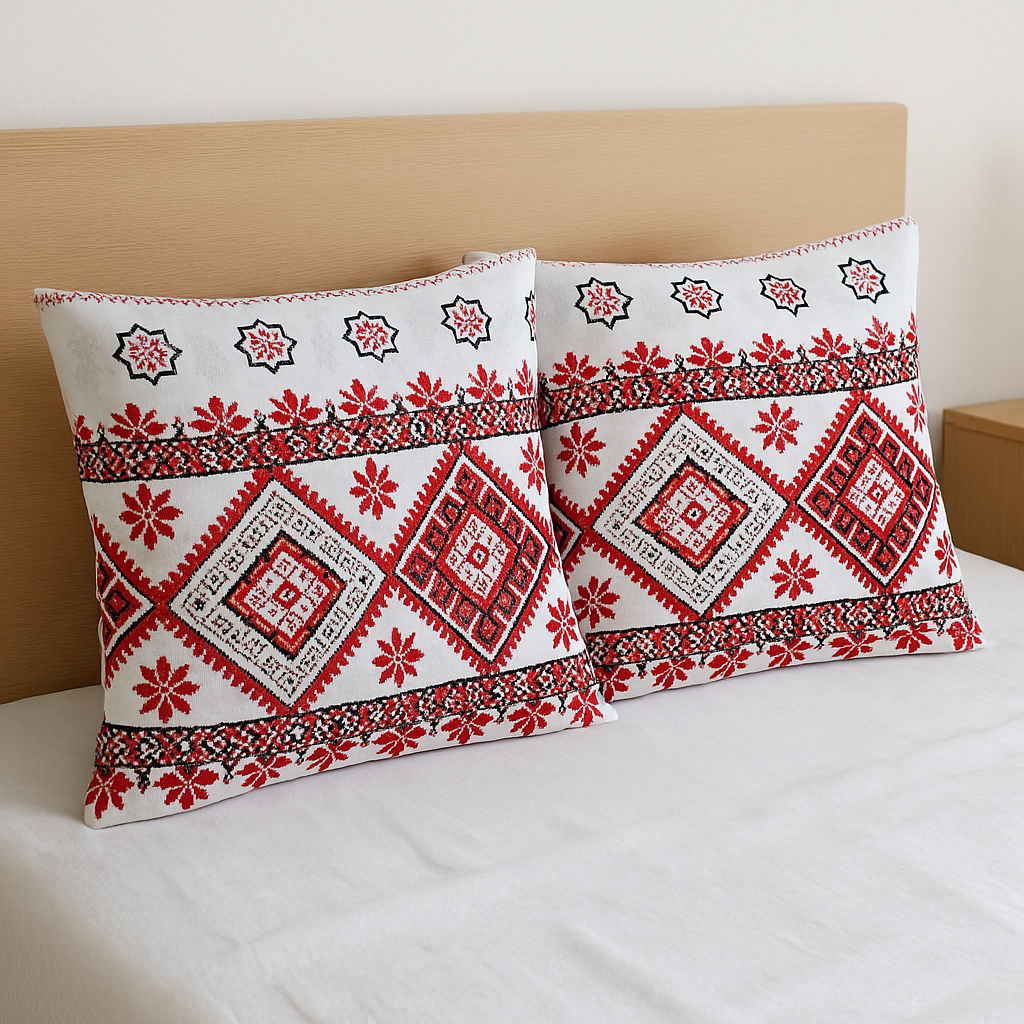 Наволочка з бязі Вишиванка 50х70 см 2 шт. (G-26059/x70) Наволочка з бязі Вишиванка 50х70 см 2 шт. (G-26059/x70)