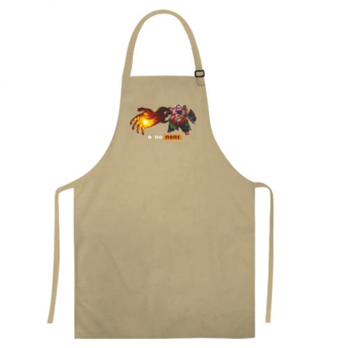 Фартух "Пудж, а по попі" Бежевий (16460040-11-197319) - фото 1 Фартух "Пудж, а по попі" Бежевий (16460040-11-197319) - фото 1