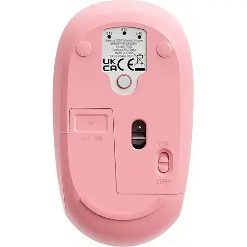 Мышь беспроводная BASEUS F01B Tri-Mode Wireless Mouse B01055503413-00 Pink - фото 6