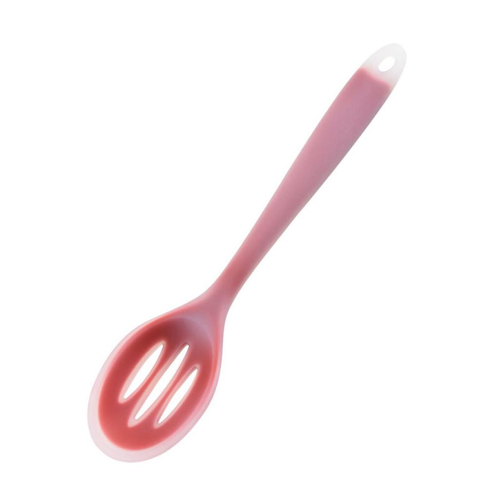 Ложка силиконовая Lesko 27 см Pink (1378572)