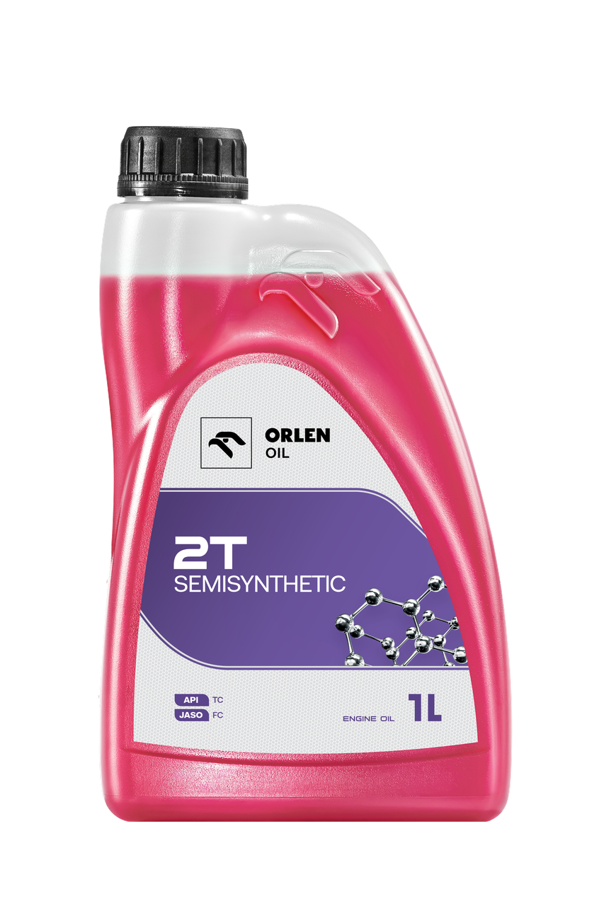 Моторне мастило Orlen Oil 2T SEMISYNTHETIC 1 л (100000101м)