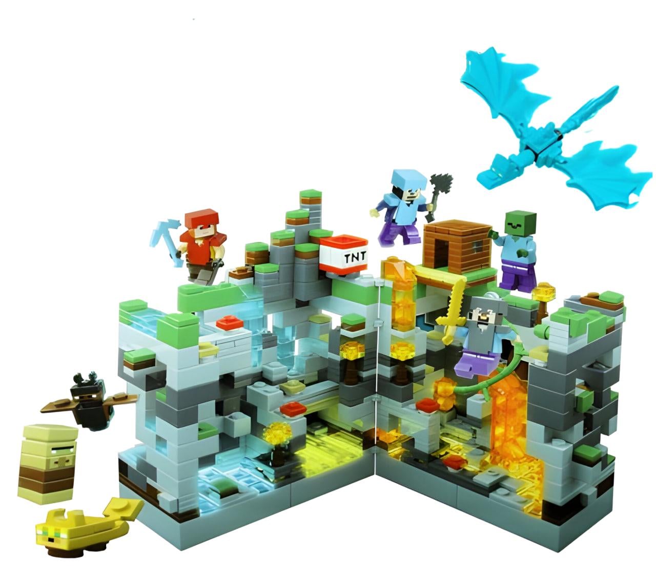 Конструктор Minecraft Атака на крепость на 858 деталей (648)