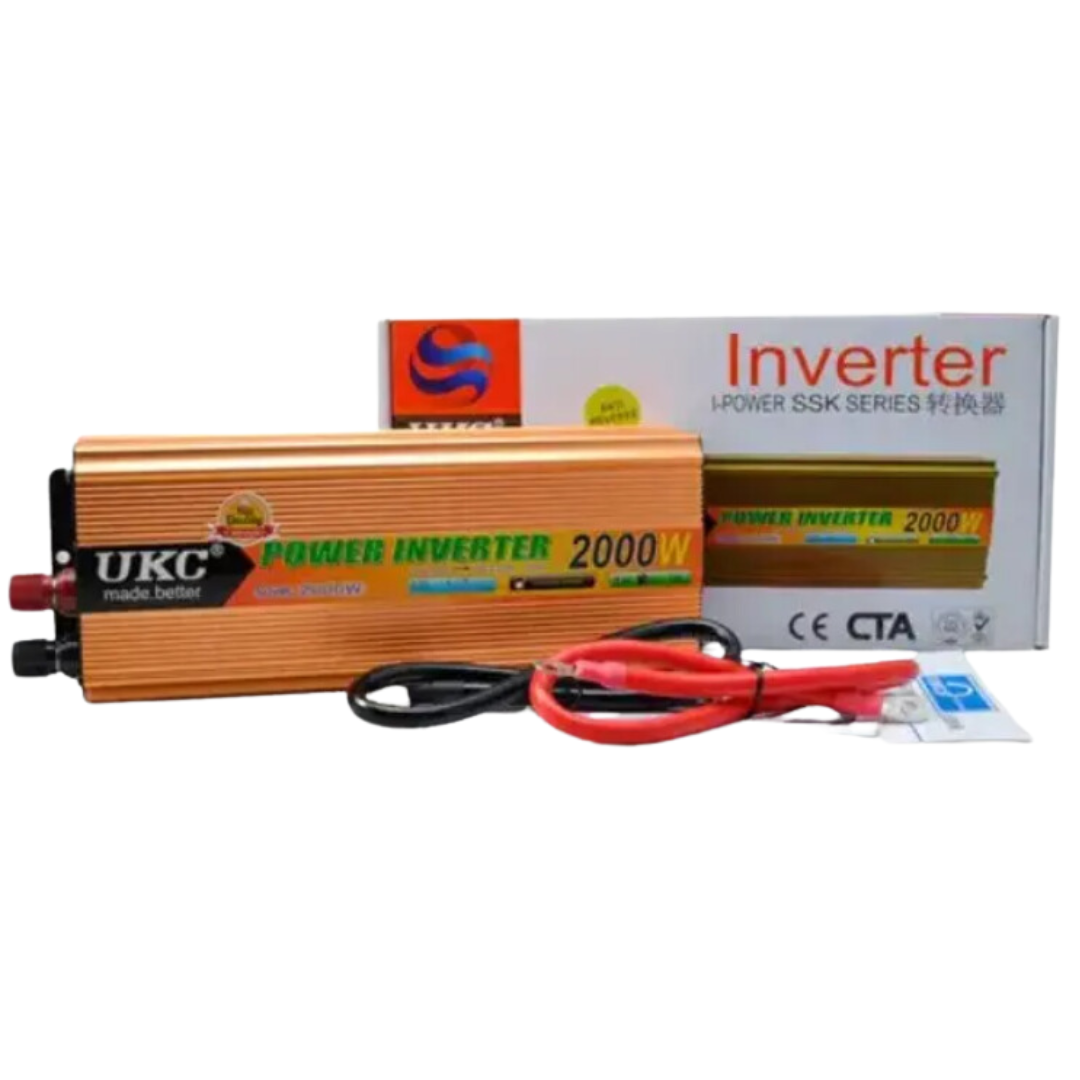 Автомобільний інвертор UKC 2000W 24V AC/DC (SSK-2000W) - фото 4 Автомобільний інвертор UKC 2000W 24V AC/DC (SSK-2000W) - фото 4