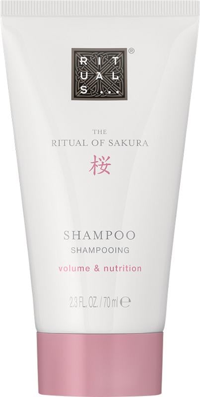 Шампунь для волос RITUALS The Ritual of Sakura питательный для объема и блеска 70 мл (49532)