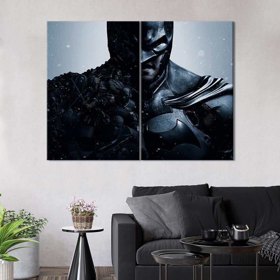 Настенний декор Брюс Уэйн на постере игры Batman: Arkham Origins 111x81 см (A229-2)