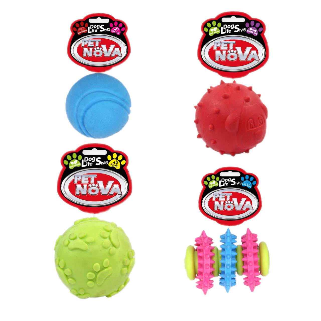 Набор игрушек для собак Pet Nova Радуга (TPR-RAINBOW)