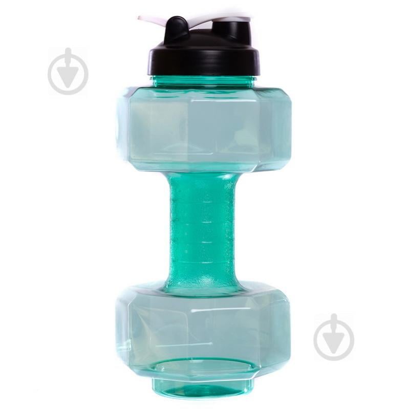 Бутылка для воды спортивная SP-Planeta BIG DUMBBELL 2200 мл FI-7154 (FI-7155) Бирюзовая