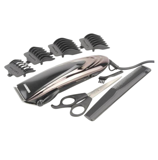 Машинка для стрижки волос Geemy GM-813 4 насадки (GM-813a)