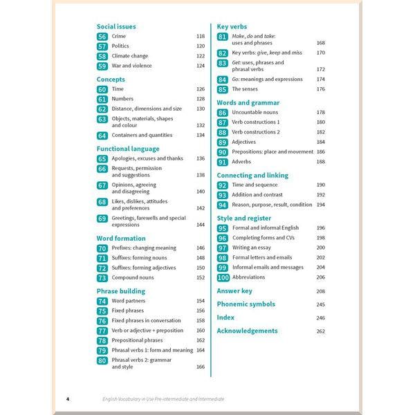 Книга Stuart Redman "English Vocabulary in Use Fourth Edition Pre-Intermediate and Intermediate with eBook and answer key" (ISBN:9781316628317) - фото 3