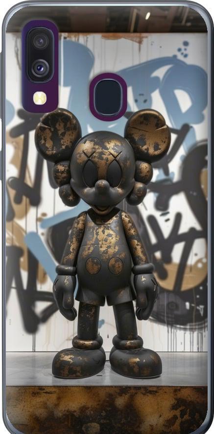 Чехол на Samsung Galaxy A40 2019 A405F Bronze kaws v2 (6098u-1672-42517)