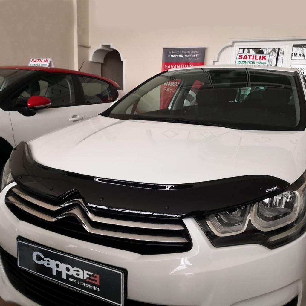 ᐉ Дефлектор капота EuroCap для Citroen C-4 2010-2024 г. (89828 ...
