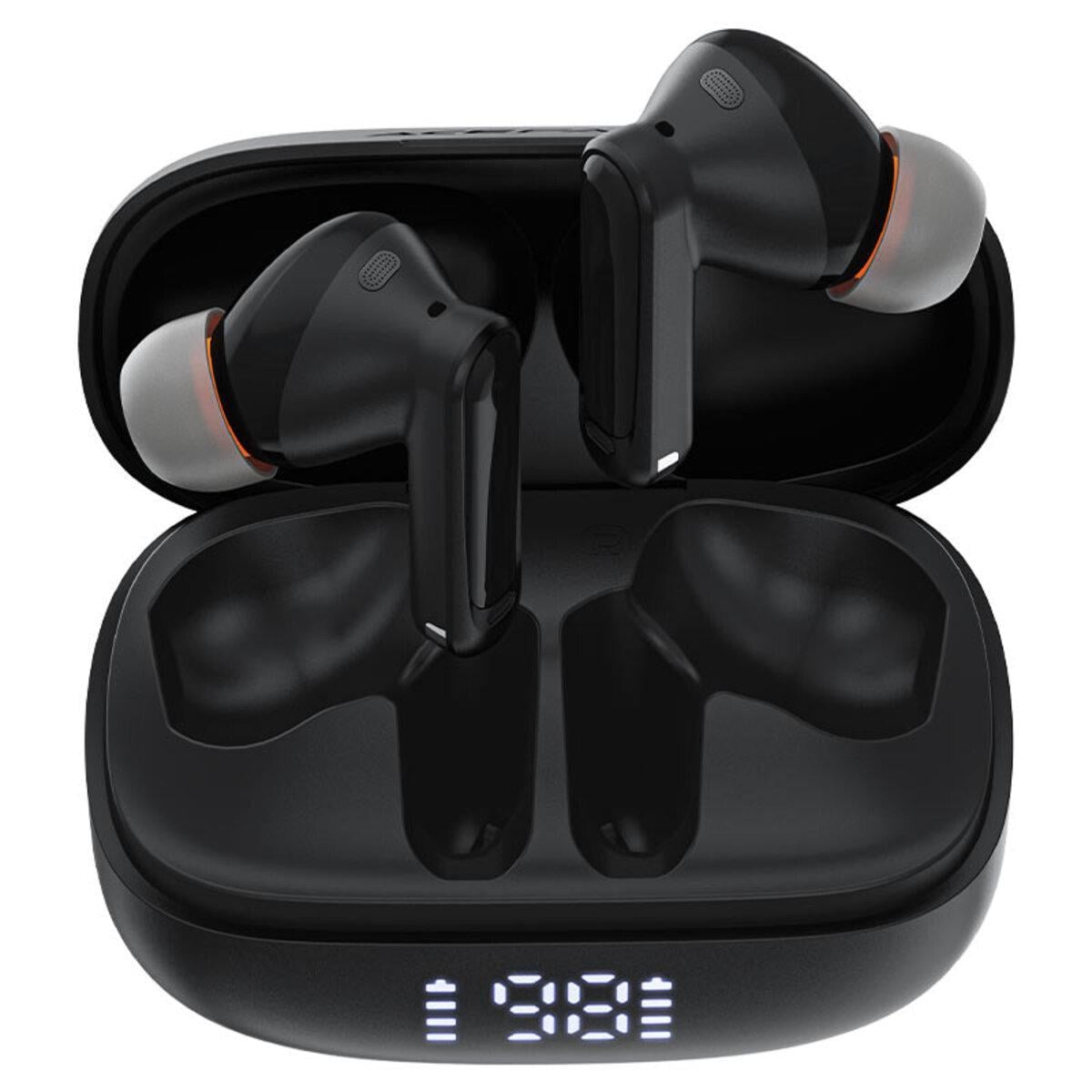 Наушники беспроводные Acefast W1 с активным шумоподавлением Bluetooth 5.4 400 мАч Черный (612449)