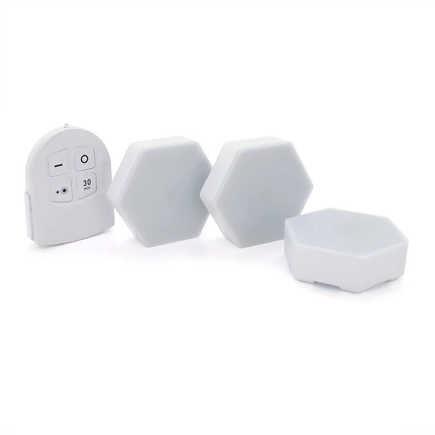 Набір із 3 світлодіодних світильників Remote Control з пультом (RC80)