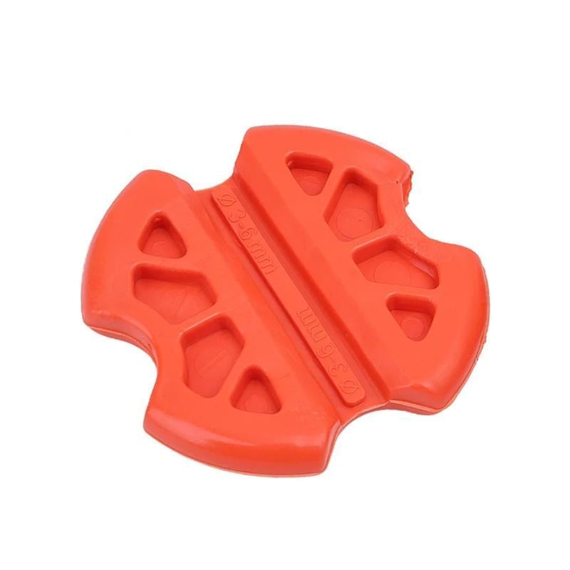 Захват для протяжки Tactix резина ⌀3-6 мм (Clamp-Red)