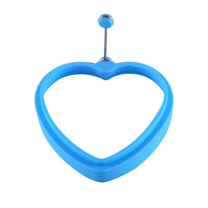 Форма для яичницы Сердце Bakery 11,2х10,5х2 см 1 шт. Голубой (ХК1102с21)