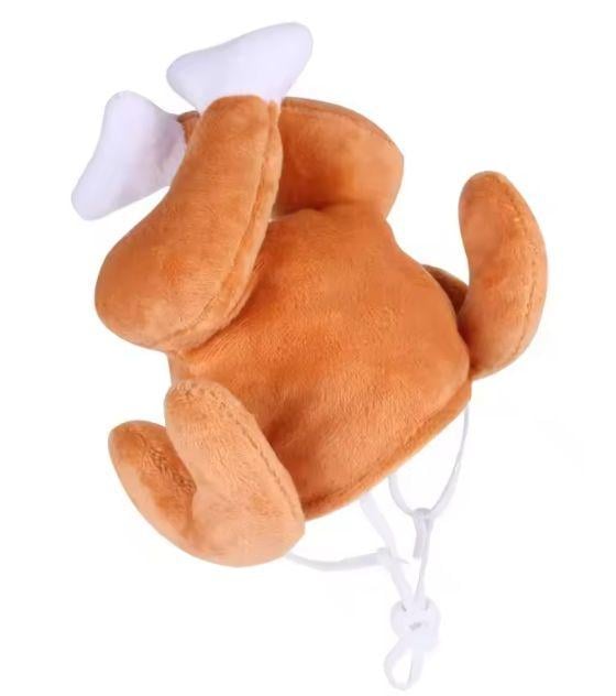 Шапка плюшевая для домашних животных в виде индейки S (2589298943)