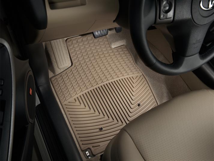 Коврики автомобильные передние резиновые WeatherTech W81TN Toyota RAV4 Body 2006-2012 Бежевый (39556816)