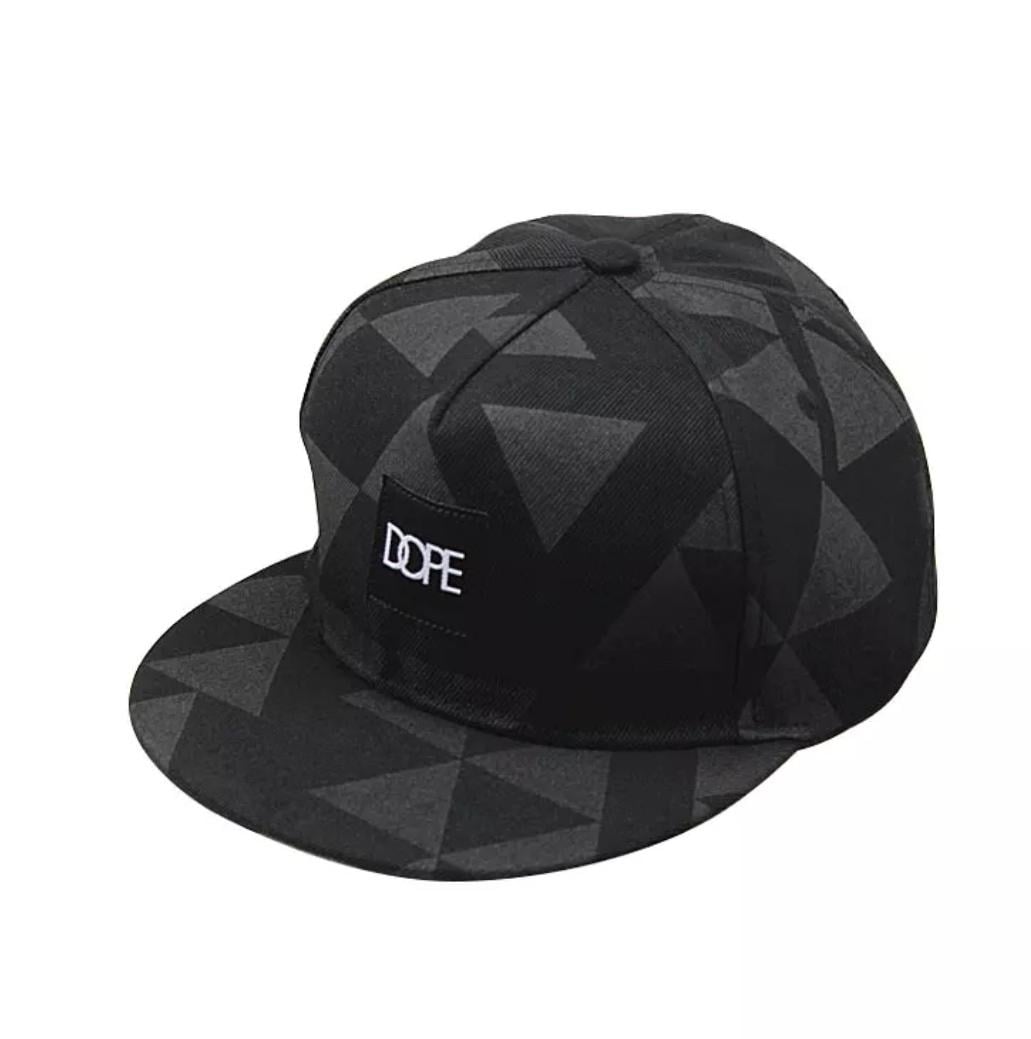 Кепка снепбек Dope 2 с прямым козырьком унисекс Черный