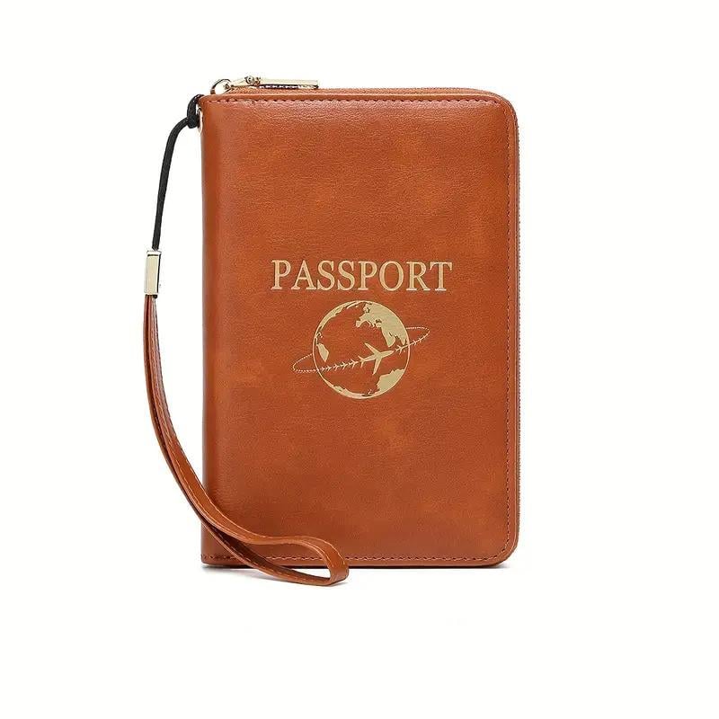 Кошелек Элон с RFID защитой Brown (31209136)