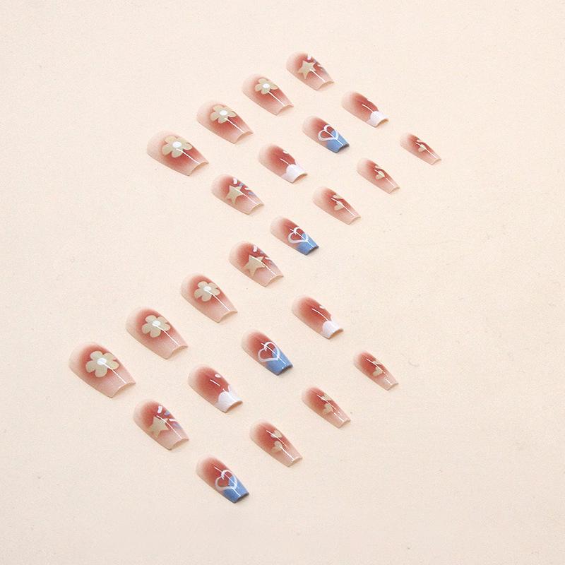 Накладные ногти с клеем Bananahall A756 24 шт. Бежевый (A9871) - фото 3 Накладные ногти с клеем Bananahall A756 24 шт. Бежевый (A9871) - фото 3